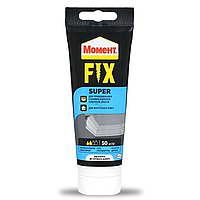 Клей монтажный Момент Super Fix (125 г) бело-серый