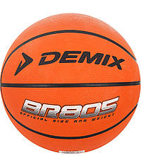 М'яч баскетбольний Demix (BR27105D), Жовтогарячий