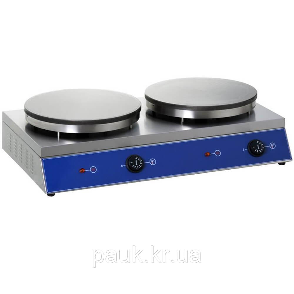 Електромлинниця БЛ-2-350, професійна млинниця електрична, електрична сковорідка для млинців, двопостова млинниця професійна, фото 1