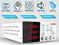NicePower SPPS-S3010 імпульсний лабораторний блок живлення: 0-30В, 0-10А, фото 3