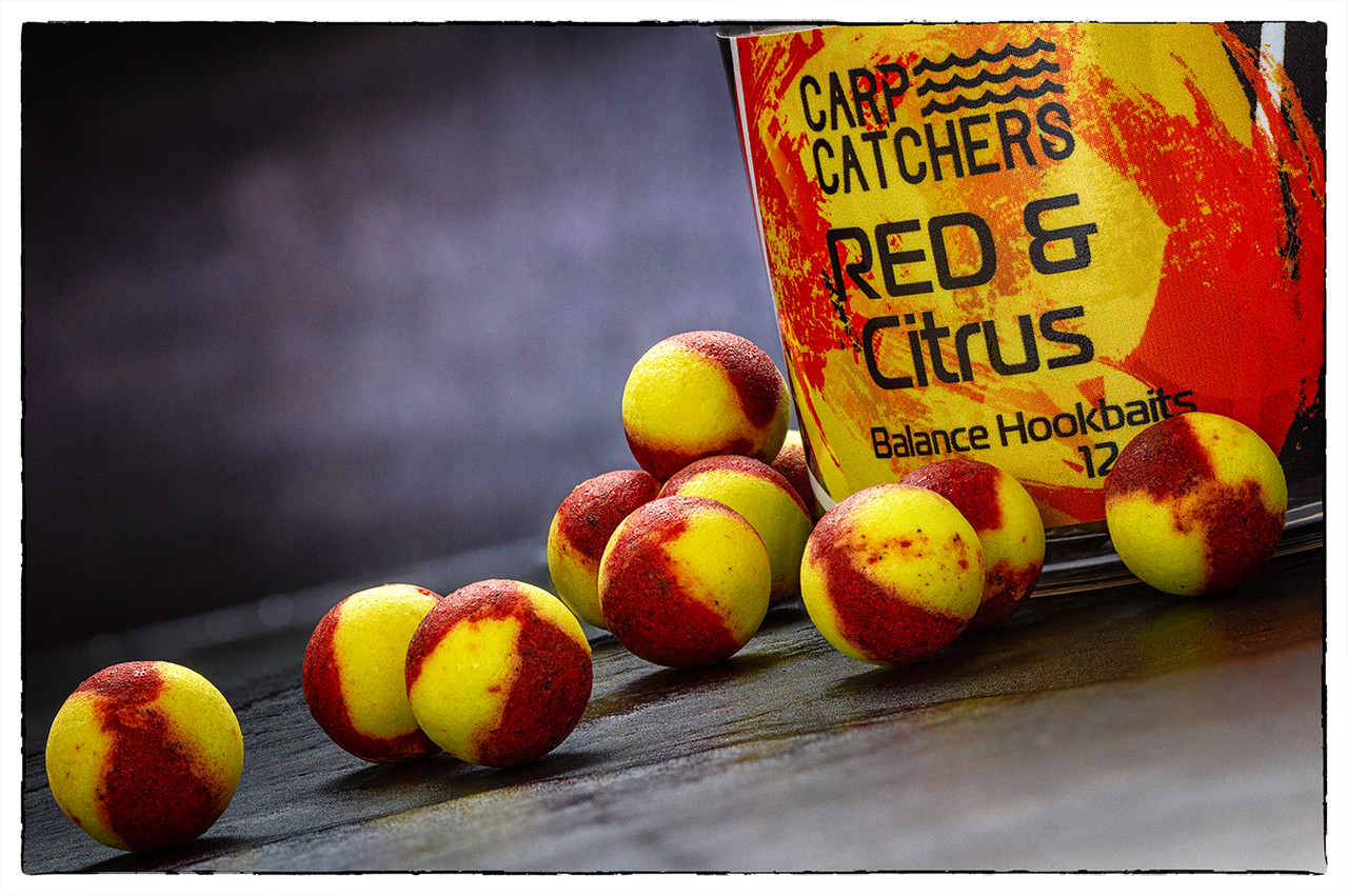 Бойли Carp Catchers Balance RED&Citrus 12 мм