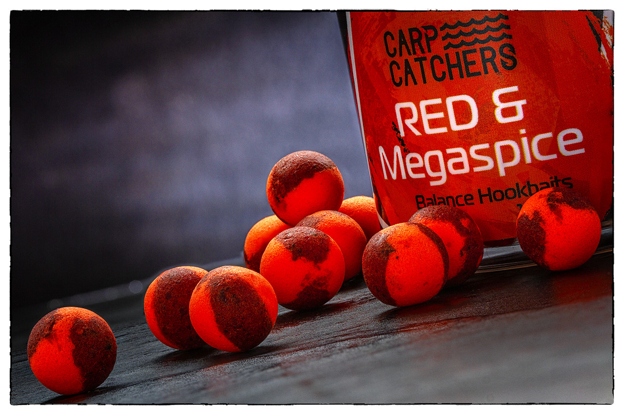 Бойлы Carp Catchers Balance RED&Megaspice 12 мм - фото 1 - id-p1575333205