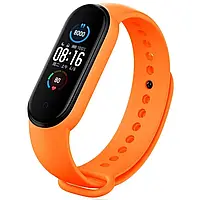 M5 M6 Змінний Ремінець для Фітнес Трекера Mi Band 5 6 (Orange)