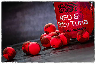 Бойли Carp Catchers Balance RED&Spicy Tuna 10 мм