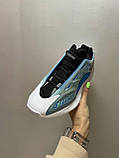 Кросівки жіночі Adidas Yeezy Boost 700 v3 Arzareth блакитні адідас із буст повсякденні стильні кроси, фото 3