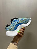 Кросівки жіночі Adidas Yeezy Boost 700 v3 Arzareth блакитні адідас із буст повсякденні стильні кроси, фото 4
