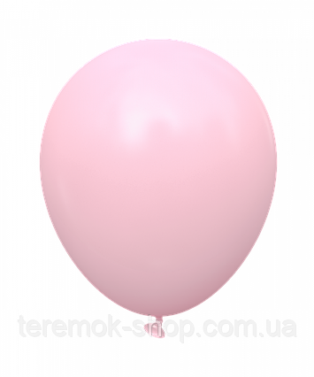 Повітряні кулі блідо-рожеві пастель 30 см 12" Bestbal 5 шт.