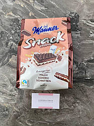 Вафлі Manner Snack minis із шоколадом 300 гм