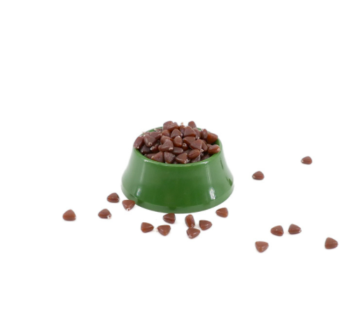 Мініатюра миска з кормом для вихованця 2.5 см, фото 1