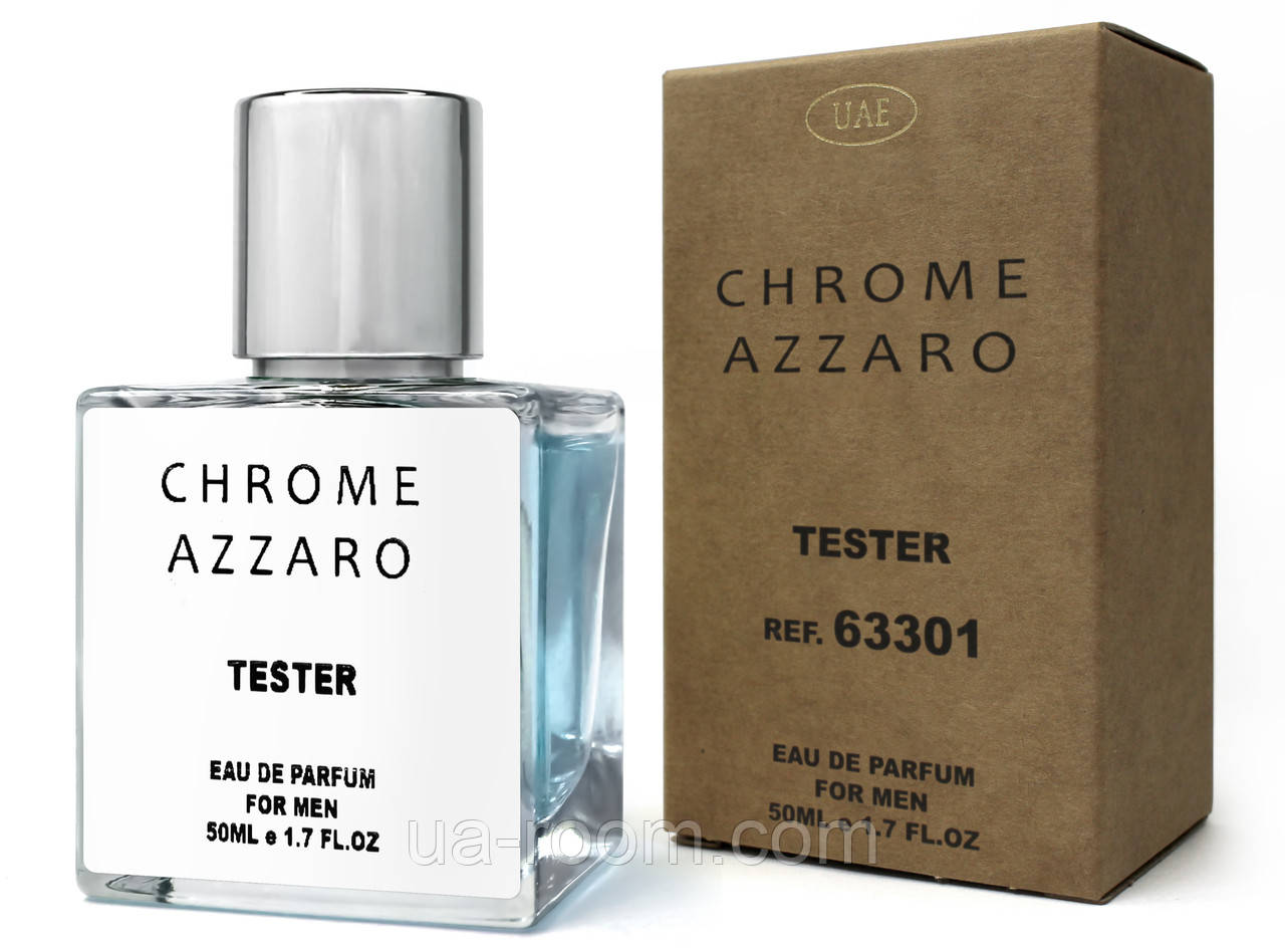 Тестер DUBAI чоловічий Azzaro Chrome, 50 мл, фото 1