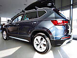 Захисна накладка на поріг багажника для Seat Ateca 2016-2020, LIFT 2020+ /нерж.сталь/, фото 11