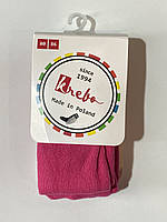 Колготки дитячі для дівчинки Krebo 1007-104 80-86 см Малиновий