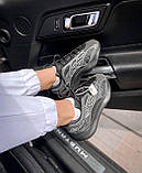 Кросівки жіночі Adidas Yeezy Boost 700 V3 Black чорні адідас і буст повсякденні стильні кроси, фото 9