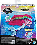 Тролі Інтерактивна техно русалока Поппі Розочка Русалка TrollsTopia Techno Mermaid Poppy Doll, фото 8