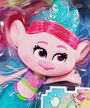Тролі Інтерактивна техно русалока Поппі Розочка Русалка TrollsTopia Techno Mermaid Poppy Doll, фото 9
