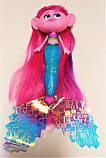 Тролі Інтерактивна техно русалока Поппі Розочка Русалка TrollsTopia Techno Mermaid Poppy Doll, фото 11
