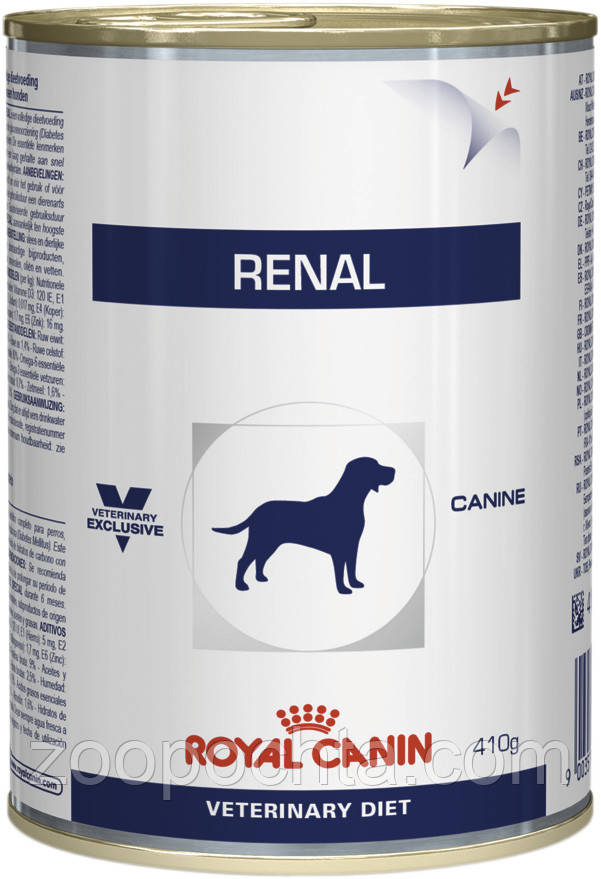 Купить Влажный лечебный корм Royal Canin Renal (Роял Канин Ренал) для ...