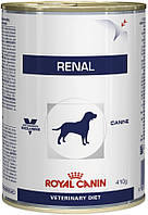 Влажный лечебный корм Royal Canin Renal для собак, 0,41КГ 12шт