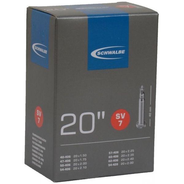 Камера 20х2.40 Schwalbe SV7 Presta 40мм EK TUB-02-02 10415313