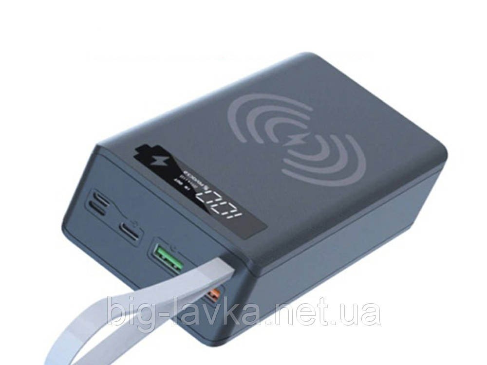 Кейс Power Bank під акумулятори 16 х 18650 PD QC3.0 корпус коробка кейс УМБ (без акумуляторів) QC 3.0 Чорний, фото 1