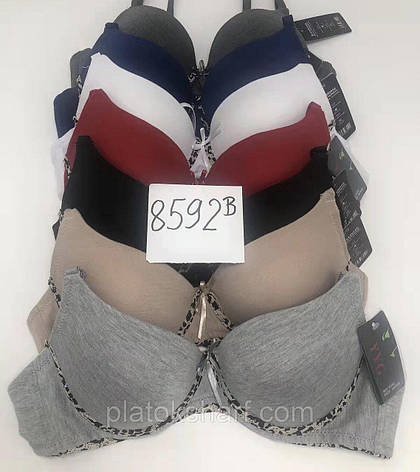 Бюстгальтери Push up. Ліфчики Чашка В «Окантівка» (8592B), фото 1, фото 1