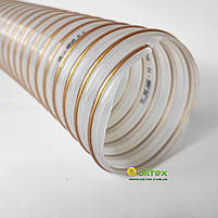 Рукав ПУ 140 мм PU гнучкий поліуретан для зерна, тирси, абразиву, фото 4