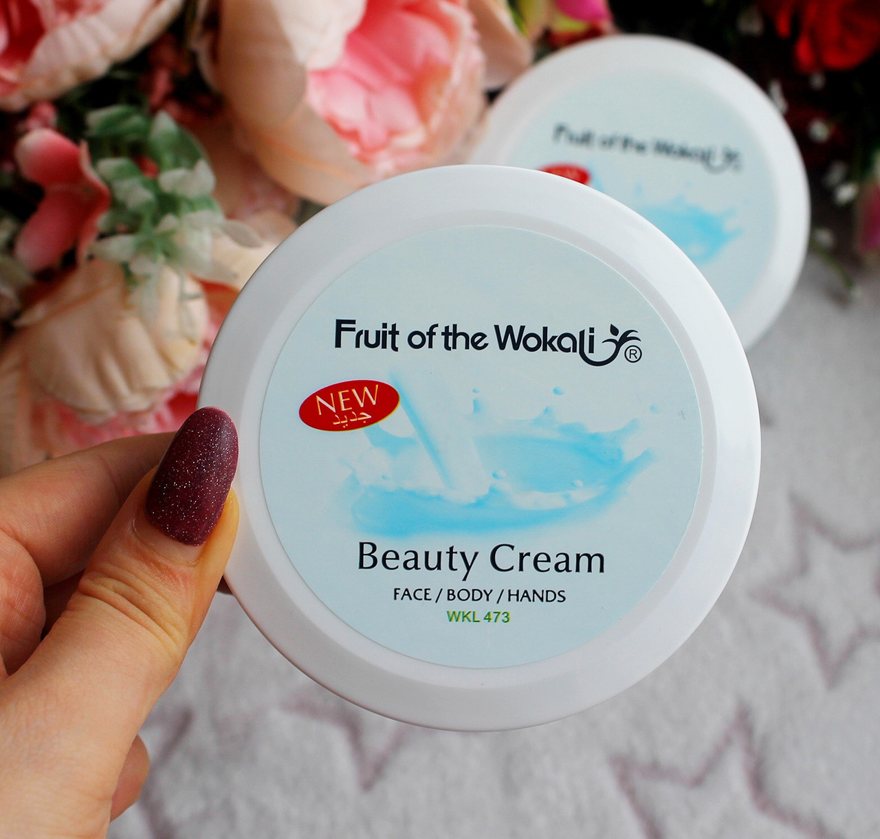 Крем для обличчя і тіла Wokali Beauty Сгеам Blue універсальний 150 г