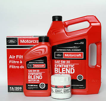 Комплект "НАПІВСИНТЕТИКА" для Ford Escape 2.0 EcoBoost