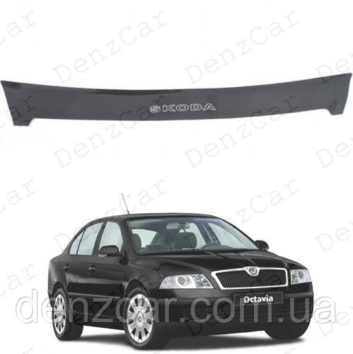Дефлектор Капота Skoda Oktavia II (A5) 2004-2013\Мухобойка Шкода ...