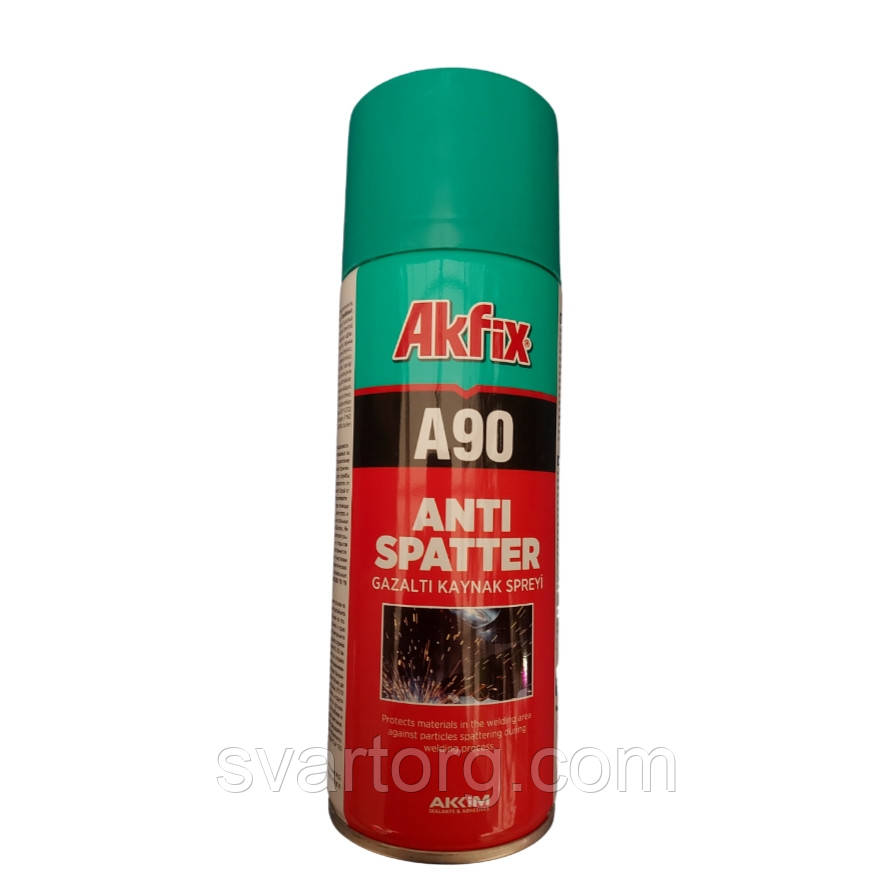 Спрей зварювальний антипригарний пістолетний Akfix 400ml (A90)