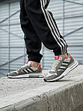 Кросівки чоловічі Adidas ZX 500 RM Grey сірі адідас осінь весна текстильні повсякденні, фото 5