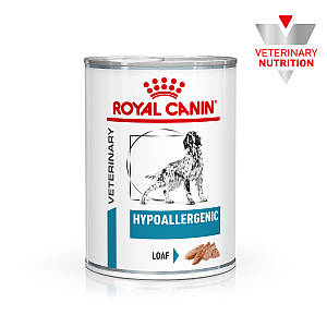 Вологий лікувальний корм Royal Canin Hypoallergenic Dog для собак 0,4КГ 12 шт.