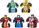 Трансформери міні Боти Рятувальники Transformers Rescue Bots Academy Mini Bot Racers, фото 11