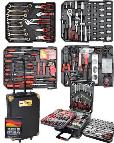 Набір інструментів Kassel tools валіза 409 предметів із тріскачками