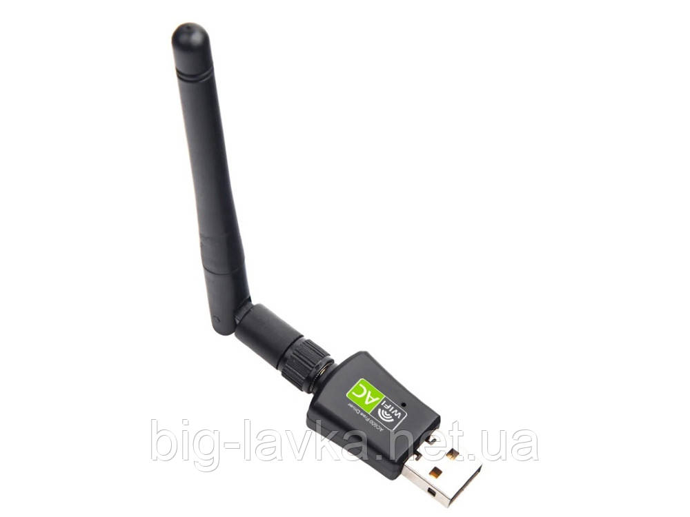 WiFi USB адаптер Kebidu 2,4/5 ГГц двохдіапазонний Plug&Play
