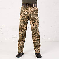 Штани камуфляжні Український Піксель коттон, військові, 4 кишені, р-р 46-60