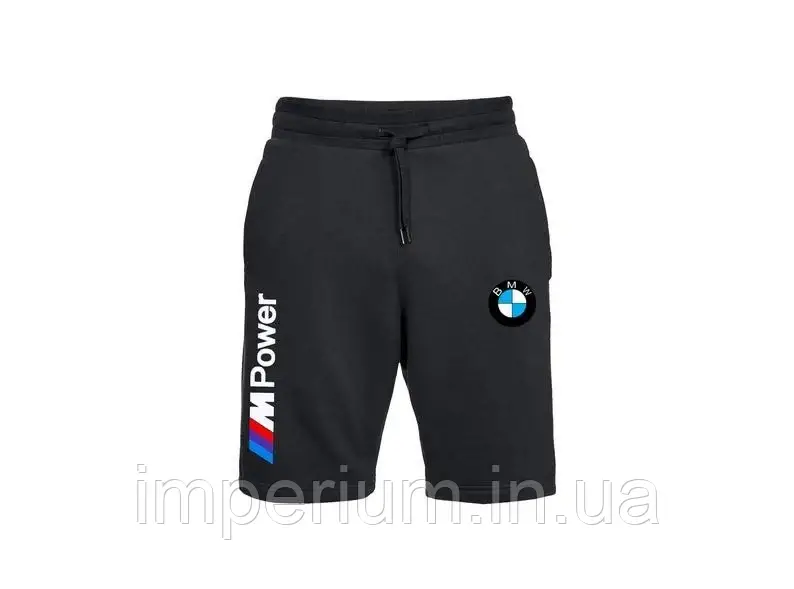 Трикотажні кежуал шорти bmw m power, фото 1