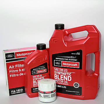 Комплект "НАПІВСИНТЕТИКА" для Ford Escape 2.5