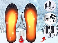 Устілки у взуття з підігрівом USB 50 градусів Размір 35-39