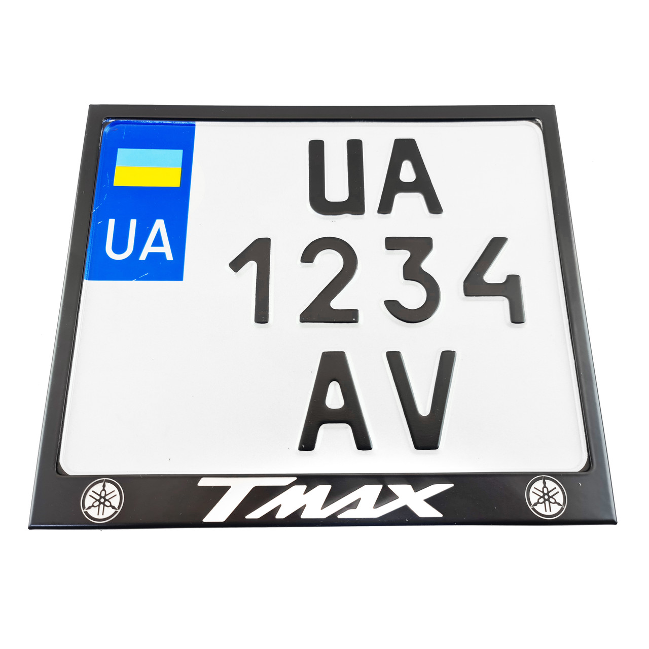 Рамка для монономера Yamaha Tmax black метал