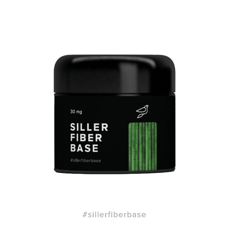 Siller Fiber Base — база для нігтів із нейлоновими волокнами, 30 мл