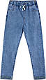 Модні жіночі класичні джинси на резинці Lady N 38 размер, фото 4