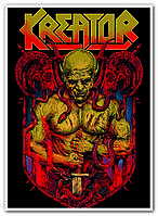 Kreator немецкая трэш-метал-группа плакат