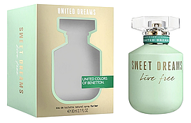 Benetton United Dreams Sweet Dreams Live Free Туалетна вода 80 ml.