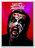 King Diamond - датский хэви-метал-музыкант плакат