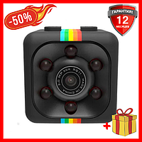 Мини-камера SQ SQ11 1080P, универсальная мини камера на аккумуляторе с ночным виденьем и записью звука