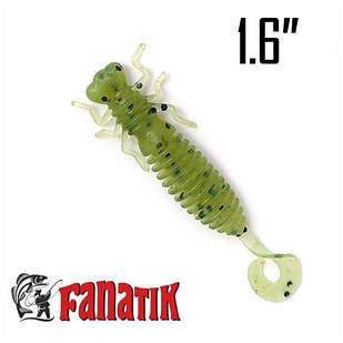 LARVA LUX 1.6" (40 мм) 10шт. Силікон Fanatik 022