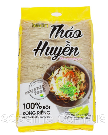 Вермішель Фунчоза з крохмалю галангал Thao Huyen 500 г