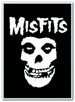 Misfits - Рок группа плакат