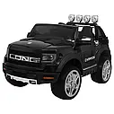 Дитячий електромобіль Ford Long чорний на акумуляторі, фото 9